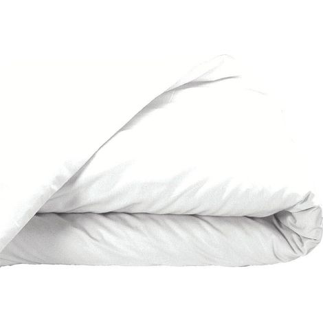 Housse de couette Percale de coton SENSEI - Blanc - 240x260