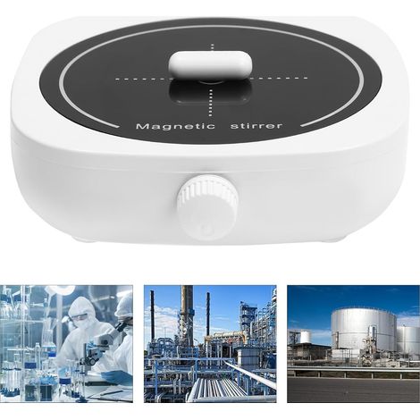 Agitateur magnétique 0-4000 rpm Mini USB Laboratoire agitateur magnétique 1L capacité (1/5)