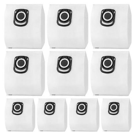 Lot de 10 sacs pour aspirateur Rowenta ZR200520 ZR200720 – 5 couches de microfibre – Filtration 99,99% – Compact Power, Silence Force, X-Trem Power (1/5)