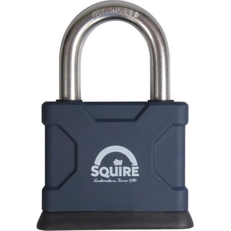 Squire ATL52S All-Terrain 52mm Padlock with Hardened Steel Shackle and High Security Features