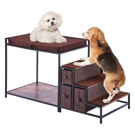 Lit Superposé pour Animaux de Compagnie Chien Chat avec (1/5)