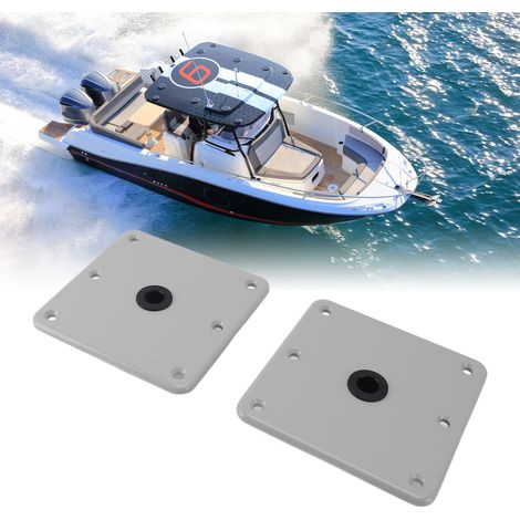 Bandeja de asiento de barco de aluminio de alta resistencia de 2 piezas – Base de asiento de barco profesional (1/5)