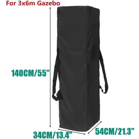Sac de transport pour tonnelle de jardin 210D, Housse pour tente pliante de voyage (1/4)