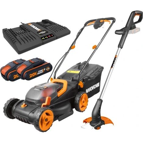 Tondeuse à gazon sans fil Worx 40V 250M WG927 (1/5)