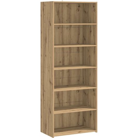 Sideboard Artisan-Eiche 70 x 41 x 185 cm Holzwerkstoff vidaXL