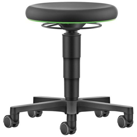 bimos, Tabouret Allround, avec roulettes, skintec, anneau de (1/4)
