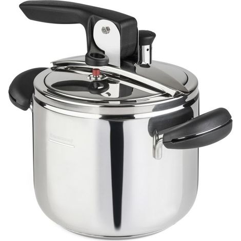 Barazzoni Pentola Pressione Amelia 3,5 lt Acciaio Inox Diametro 18 cm Induzione (1/2)