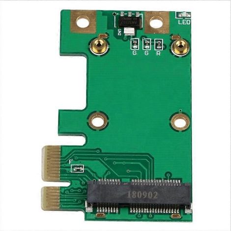 Carte adaptatrice PCIe vers Mini PCIe, efficace et portable --- (1/5)