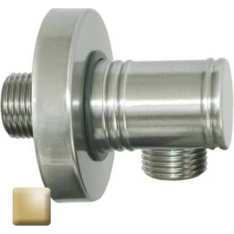 Raccord mural avec rosace 1/2"M NPT Liberty Or - Bossini V00223021
