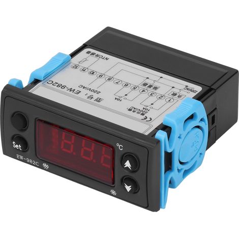 Thermostat de dégivrage et de refroidissement avec affichage numérique, 220 V CA, pour refroidisseur (1/5)