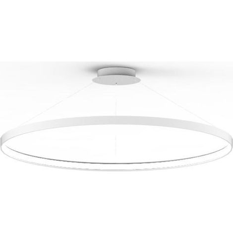 Zumaline CIRCLE Integrierte LED-Pendel-Deckenleuchte, Weiß, 7820 lm, 3000 K