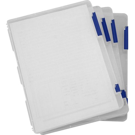 Organisateur de tiroir empilable en métal transparent, pour ranger les petits objets de la maison.-AquaForge (1/5)
