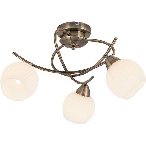 Plafonnier Rabalux Evangeline bronze E14 3x40W 53cm (1/5)