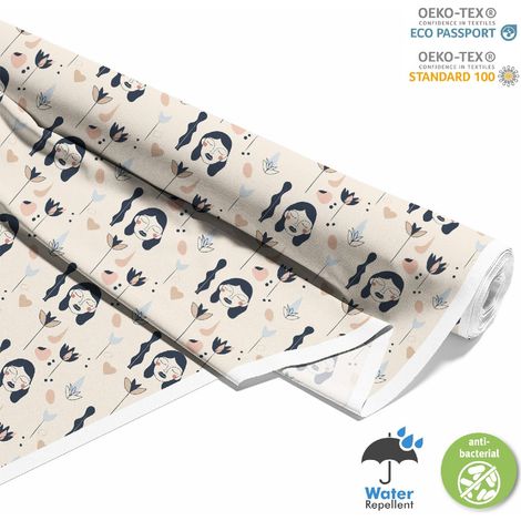 TISSUS DÉCORATIFS D'EXTÉRIEUR OXFORD - Motif Femini DX10060 (1/5)