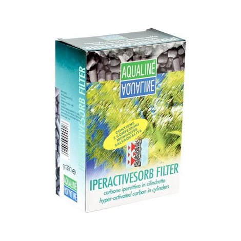 Filtro carbone iperattivo in cilindretto ad assorbimento per acquario