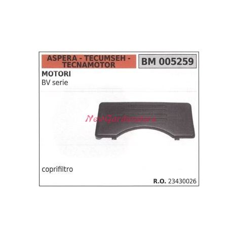 Filtro de aire ASPERA motor cortacésped cortacésped BV SERIE 005259