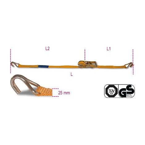 Betafer Robur 8180 4 crochets à cliquet haute ténacité 750 kg - .325 - 1,3 - 72