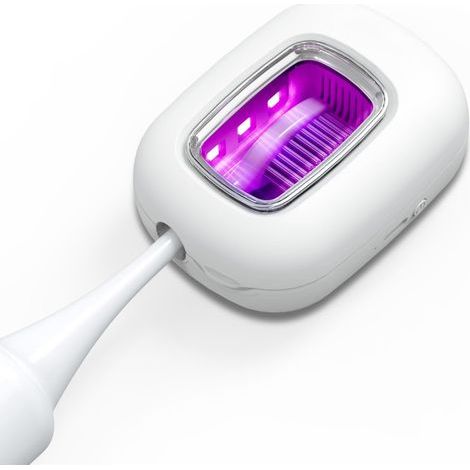 Brosse à dents rechargeable UVC Sanitizer Case Pro compatible avec brosses à dents électriques / brosses à dents régulières Couvertures de brosse à dents de voyage (1/5)