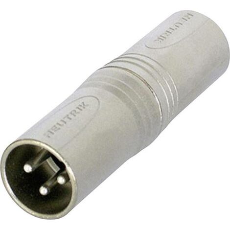 Adaptateur XLR Neutrik NA3MM XLR mâle - XLR mâle 1 pc(s) D24618 (1/2)