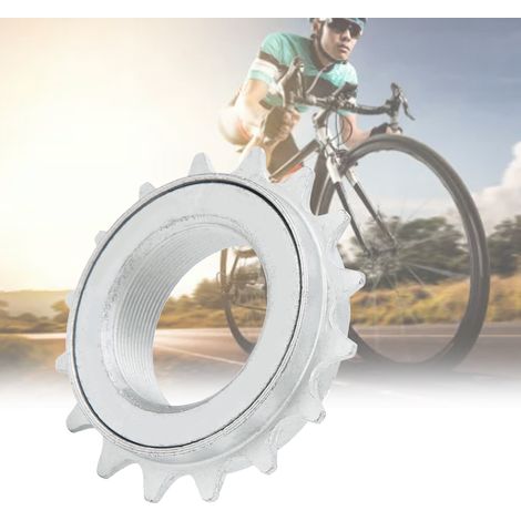 Volant simple vitesse en acier inoxydable 16T pour vélo de montagne et route (1/5)