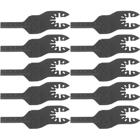 Multitool-Klingensatz, HCS, hervorragende Kompatibilität, hitzebeständig, universelle oszillierende Klingen für Multitool zum Schneiden von Holz (1/5)