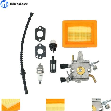 Carburateur Air Carburant Filtre Pour Stihl Fs400 Fs450 Fs480 Sp400 Zama Bluedeer