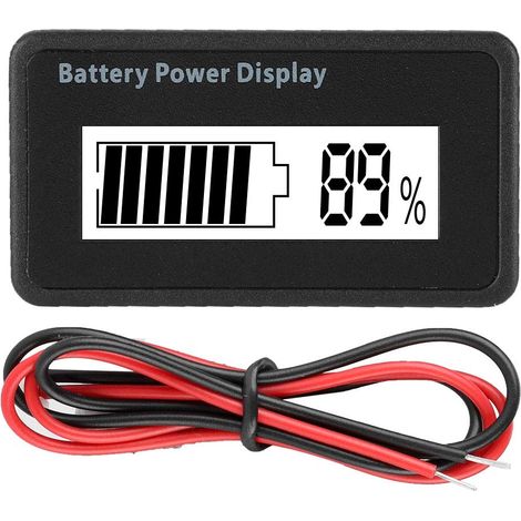 Ahlsen 48 V Blei-Säure-Lithium-Batterie-Füllstandsanzeige, LCD-Leistungsanzeige, Leistungsmodul (1/5)