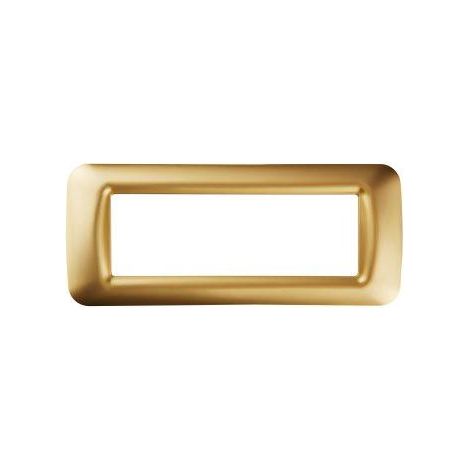 PLAQUE 6 POS.VIEIL OR TOP SYSTEM GEWISS GW22666