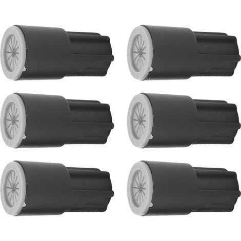 Lot de 10 capuchons de connexion étanches pour câbles électriques, destinés à l'éclairage paysager (noir). (1/5)