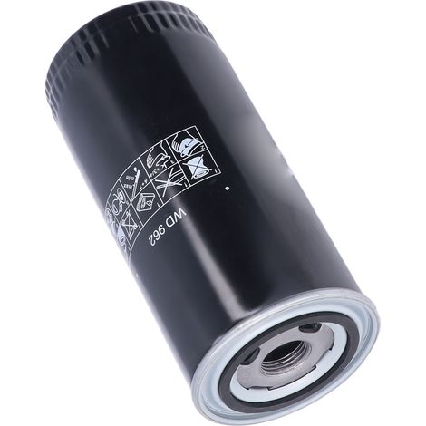 Le filtre à huile pour compresseur d'air à vis WD962 convient aux modèles 22-37KW/30-50HP. (1/5)