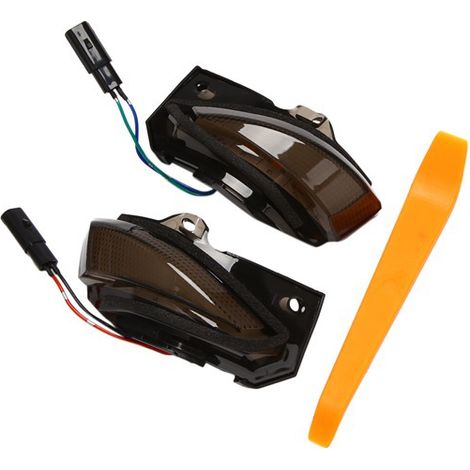 1 paire de feux de rétroviseur dynamiques à DEL pour Corolla Avalon 19-21 (1/4)