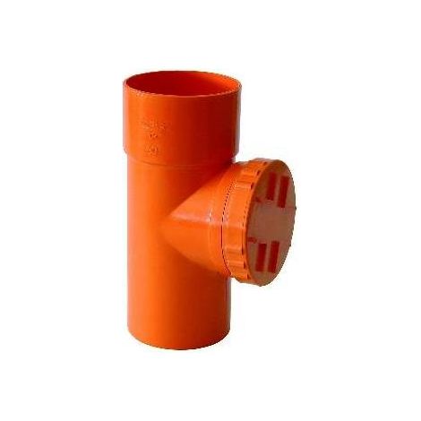 INSPECTION LINÉAIRE PVC ORANGE Dimensions : Diamètre 125