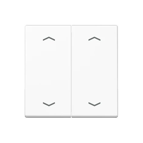 Jung Bilanciere per pulsante KNX, F10, con simboli freccia, Duroplast, Serie A, bianco alpino A 102 P WW