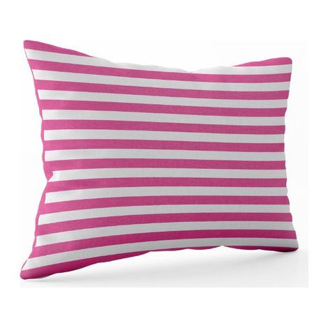 WD LifeStyle Cuscino Gonfiabile con Federa 35 x 25 Cm in Microfibra Rosa
