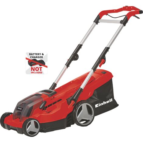 Einhell Akku-Rasenmäher GE-CM 36/37 Li-Solo Power X-Change (36 V, 37 cm Schnittbreite, bis 400 m², 45L Grasfangkorb, 25-75 mm Schnitthöhe, ohne Akku)