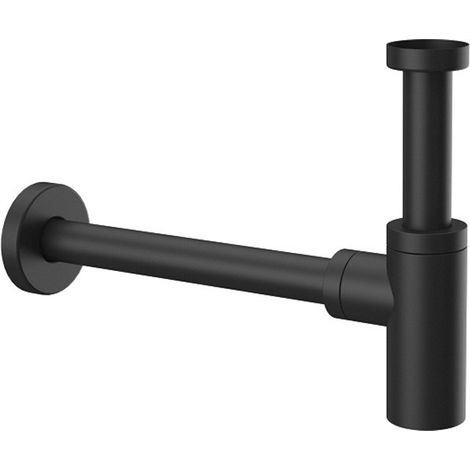Sifone di scarico per lavabo colore nero opaco  KS050B kamalu