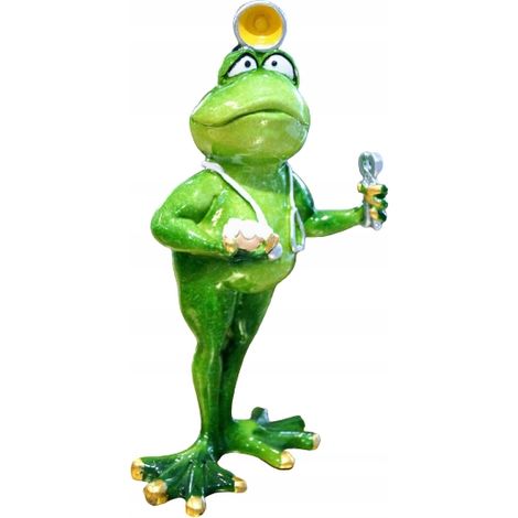 Frosch-Zahnarztfigur, 20 x 8 x 9,5 cm (1/5)