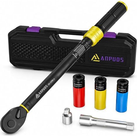 1/2" Clé Dynamométrique 20-220 Nm Torque Wrench (1/5)