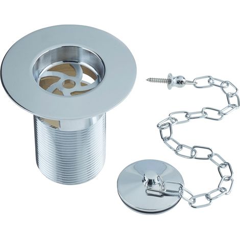Bristan Belfast Kitchen Sink Waste Chrome - Slotted (1/2)