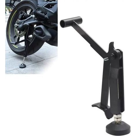 Cric moto compact - support de moto pour l'entretien en bord de route - mini cric moto - entretien moto