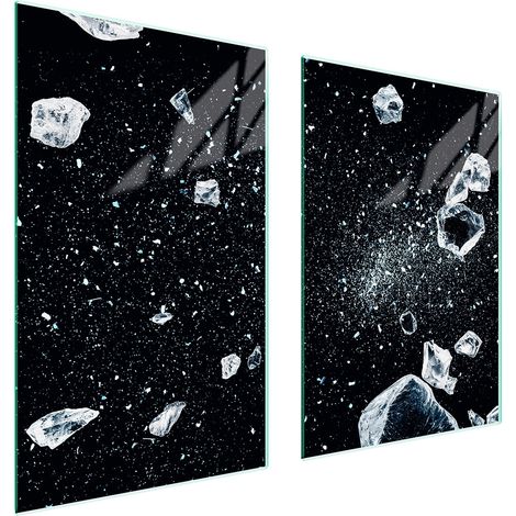 PLACA PROTECTORA DE VIDRIO PARA COCINA 65x52 HIELO (1/5)