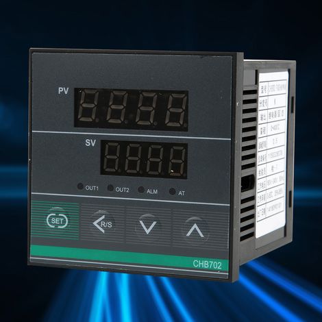 BERM CHB702 Thermostat Intelligenter digitaler Temperaturregler mit Relais-/SSR-Ausgang AC180-240V 0-400℃ (1/5)