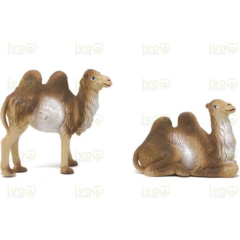 Cammelli Set 2 pezzi 10 cm Animali per Presepe 11180 (1/4)