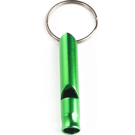 Lot de 2 sifflets de dressage puissants pour chiens, chiots et chats. Fréquences réglables. Couleur : vert. (1/5)