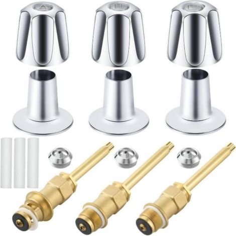 Kit de réparation robinetterie Yajuyi, ensemble poignées douche (1/5)