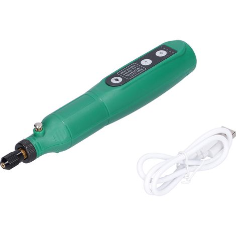 Mini Meuleuse Électrique 202 Ponceuse Rotative Sans Fil USB avec Éclairage pour Sculpture sur Jade DC3.7V - Kit Accessoires (1/5)