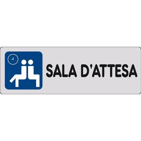 Etichetta Adesiva 150X50 "Sala D'Attesa" 10 Pz
