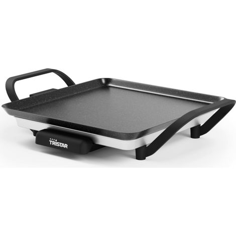 Tristar Slim S BP-2666 Elektro Grillplatte stufenloser Temperaturregler Schwarz (1/5)
