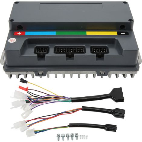 Régulateur de vitesse sinusoïdal 63V-72V 3960W pour moteur DC sans balais, adapté au moteur de moyeu et d'entraînement central pour vélo électrique et moto (1/5)