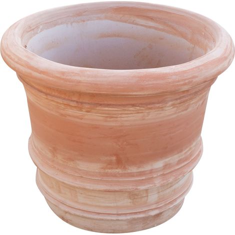 Terracotta pot Garden vase Outdoor pot 80x68 cm Garden planter Large flower pot Balcony flower jar Handmade Pot for plants (1/5)